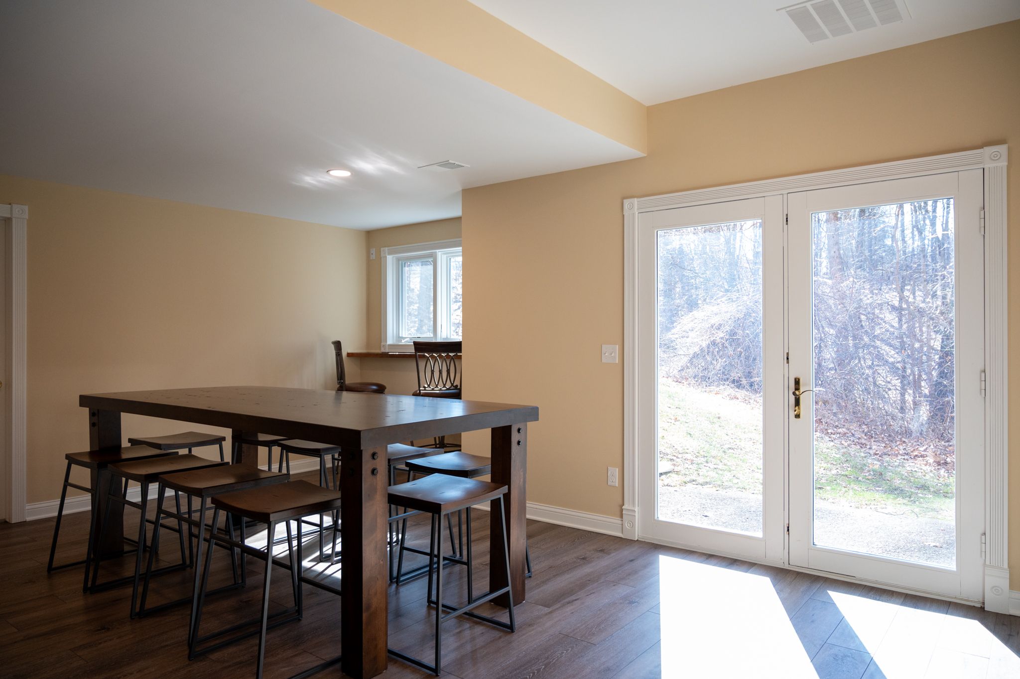 Finished Basement with Bar and Home Gym in Brighton, MI