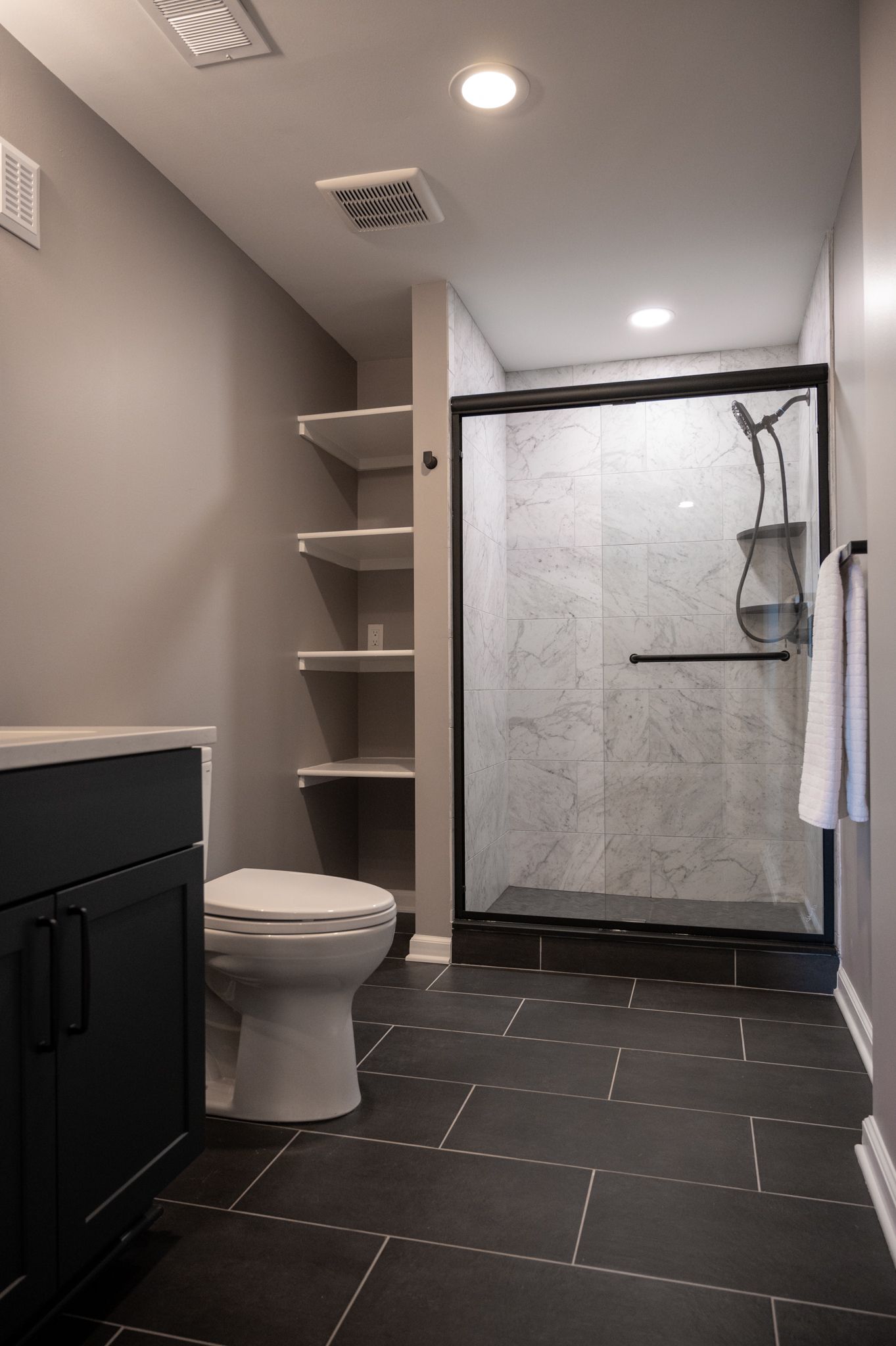 Finished Basement with Bar, Bathroom, Gym and Secret Room in Ann Arbor, MI