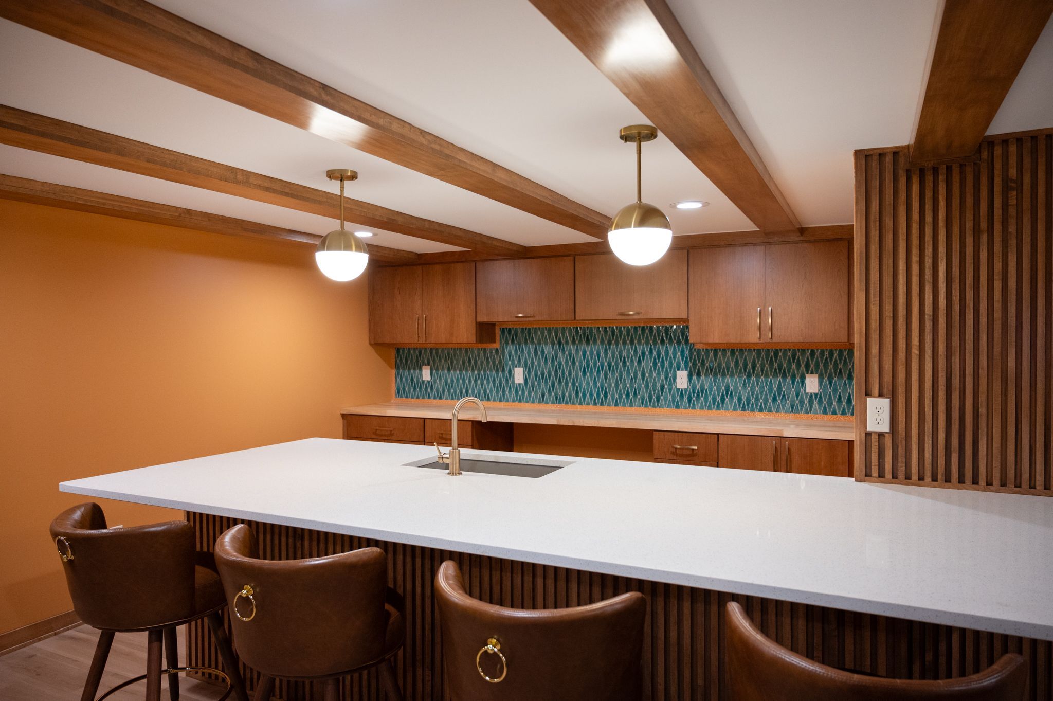 Finished Basement with Kitchen, Bedroom and Bathroom in Clarkston, MI