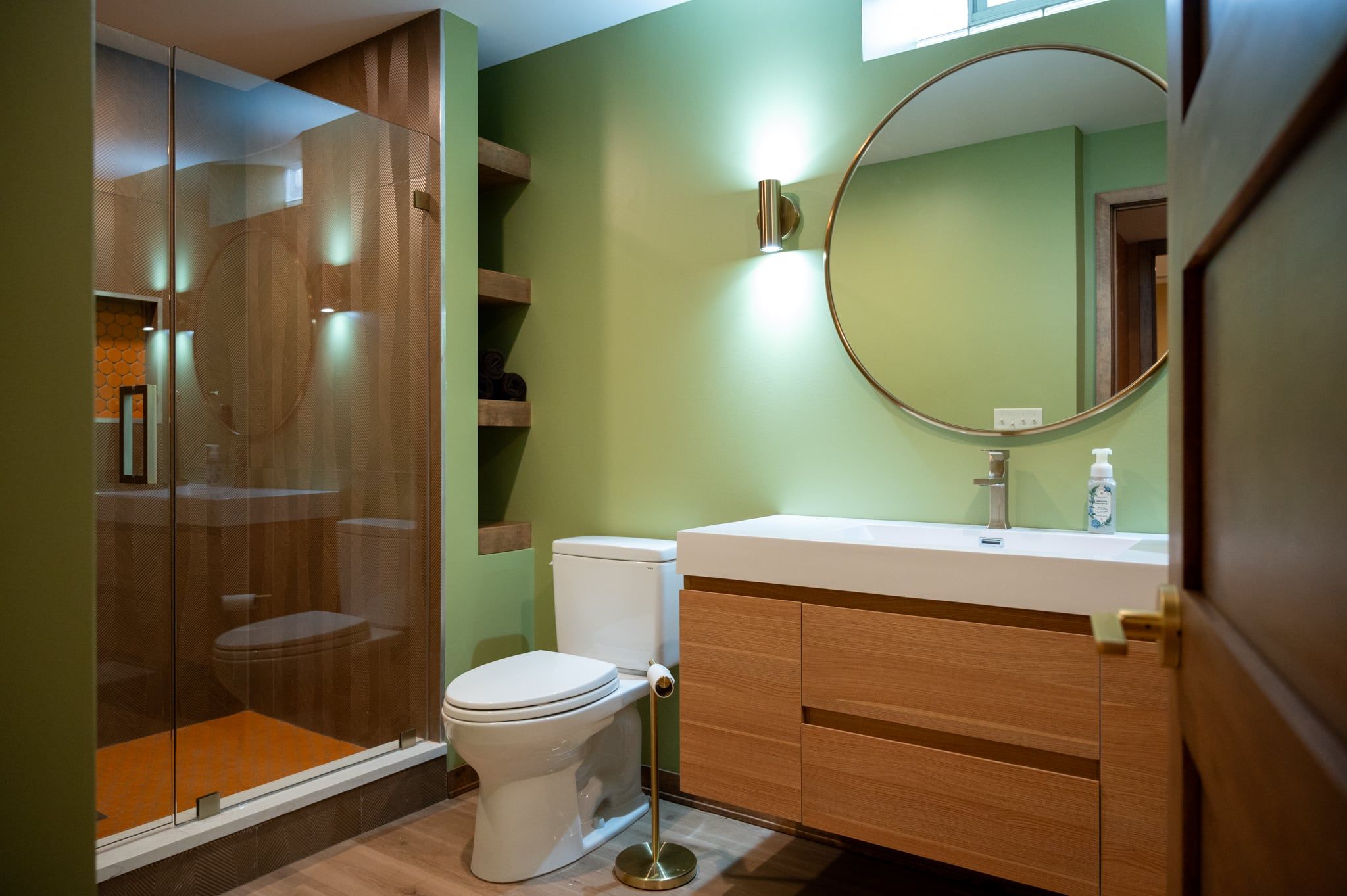 Finished Basement with Kitchen, Bedroom and Bathroom in Clarkston, MI