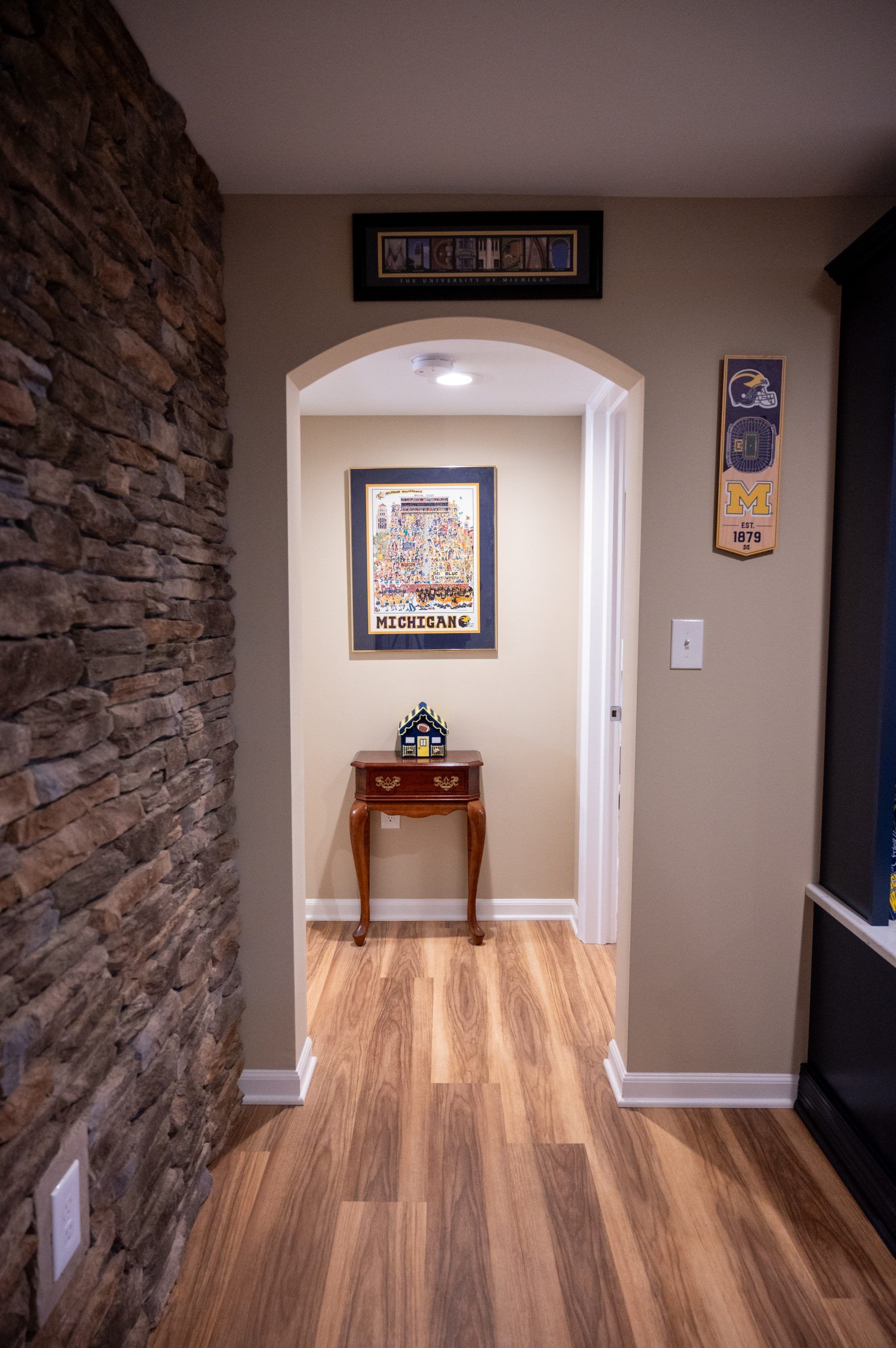 Finished Basement with Kitchen, Guest Room and Bathroom in Northville, MI