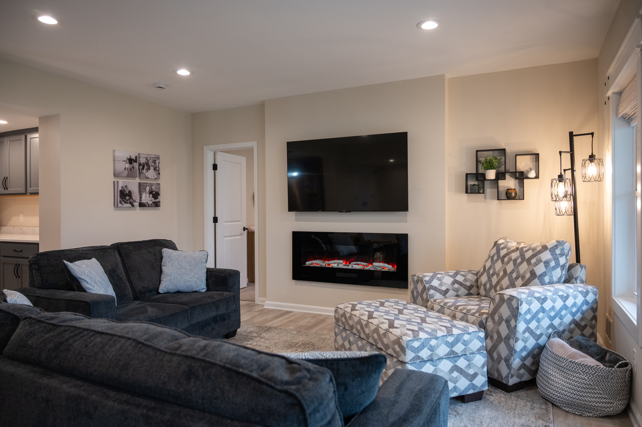 Finished Basement with Kitchen, Master Bedroom and Kids Room in Howell, MI