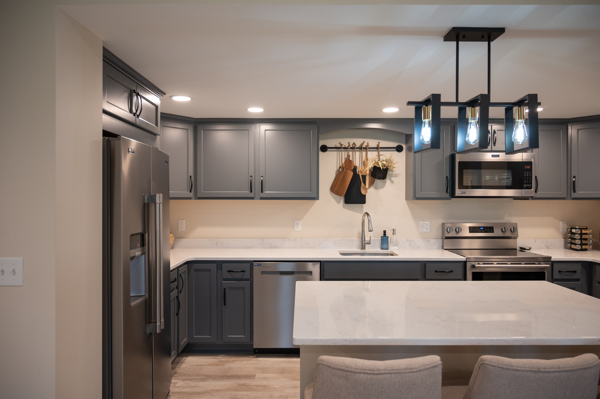 Finished Basement with Kitchen, Master Bedroom and Kids Room in Howell, MI