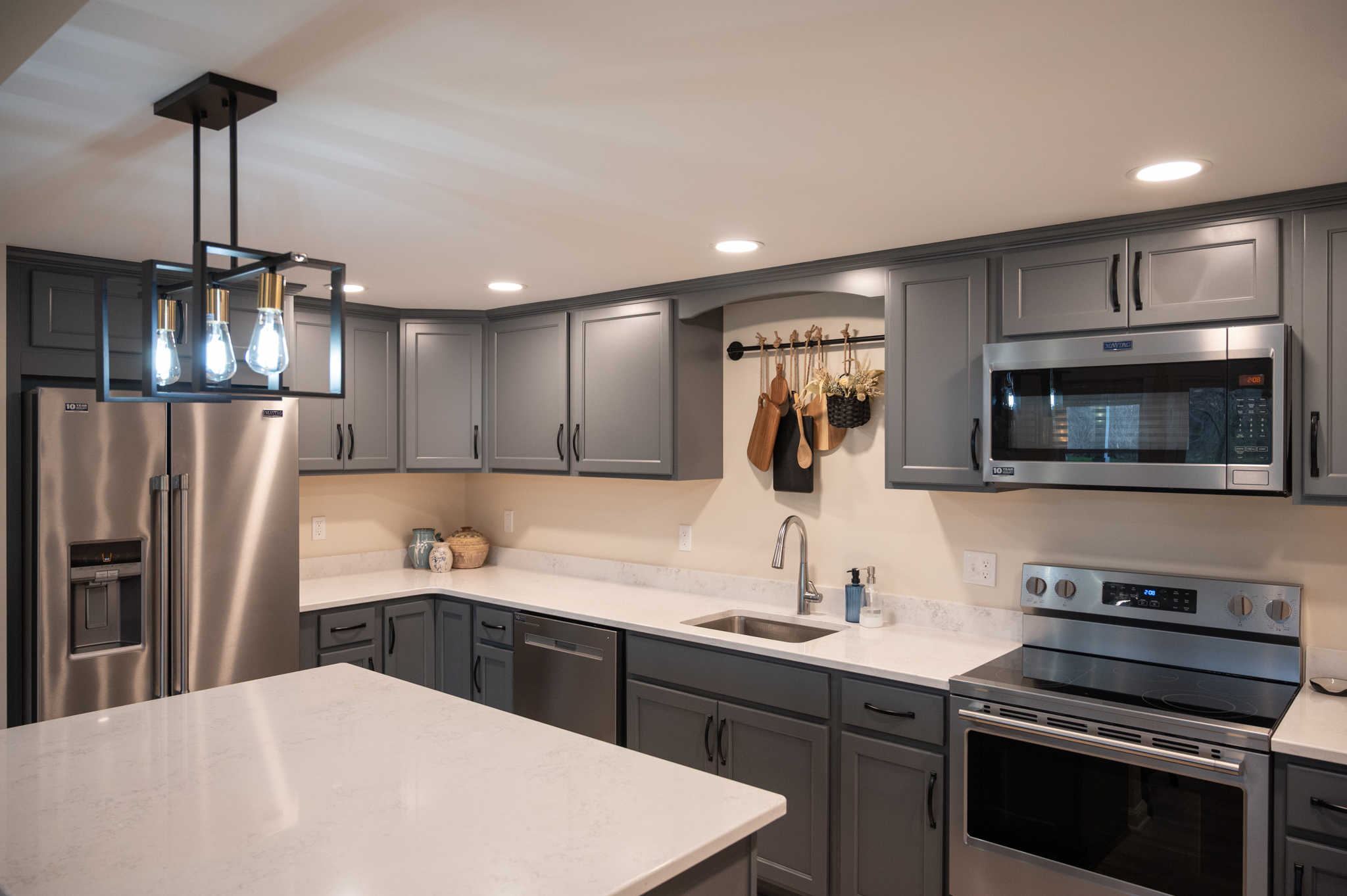 Finished Basement with Kitchen, Master Bedroom and Kids Room in Howell, MI