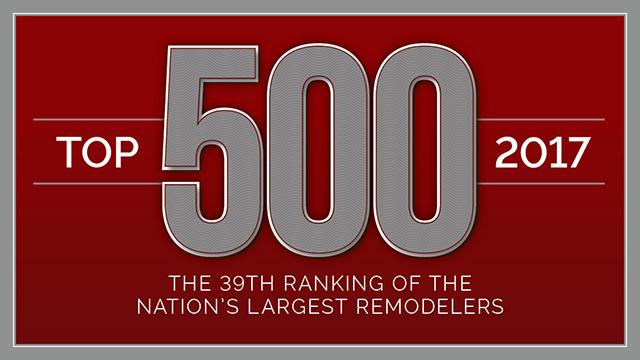 qualified remodeler top 500 2017 award finished basements plus