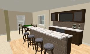 bar image 3D basement plan designer