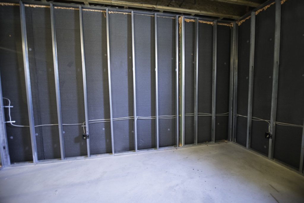 Metal stud framing