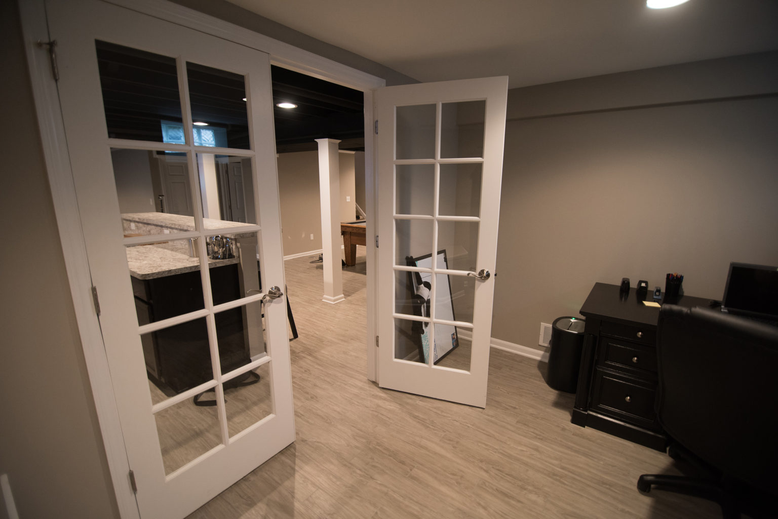 Basement Remodel Creates Functional Space in Farmington Hills, MI