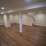 Bright open basement remodeled from dark unused space in Livonia, Michigan