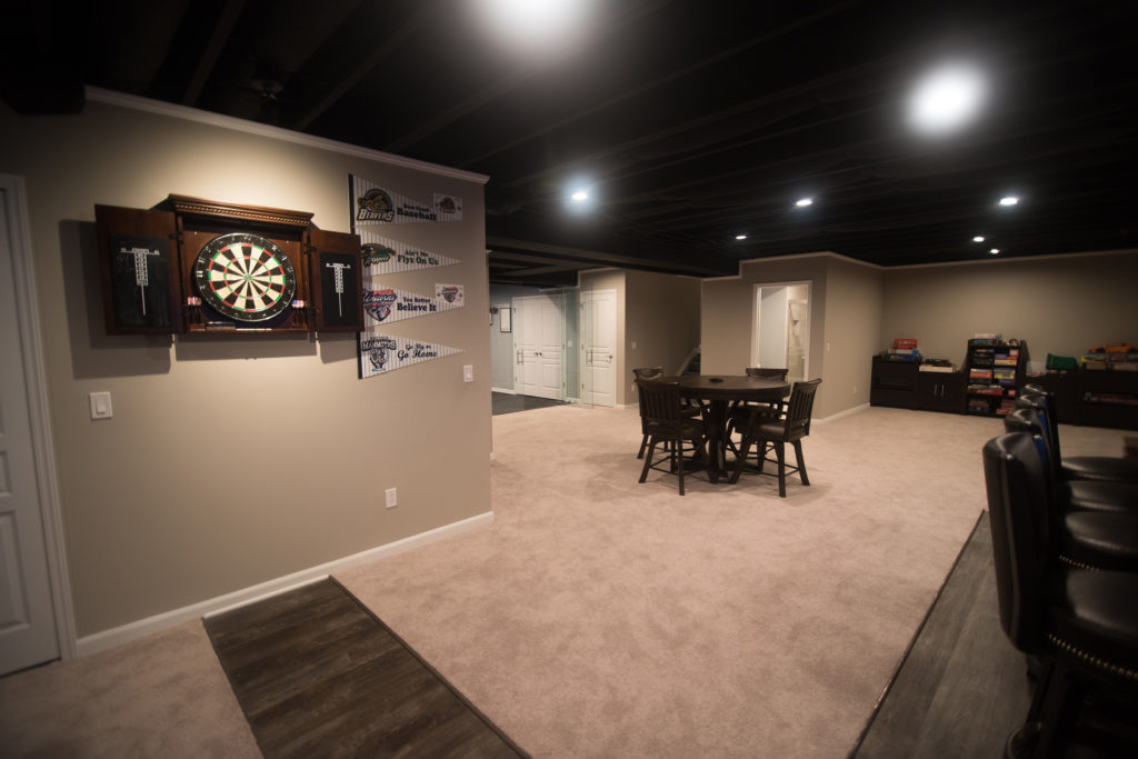 How To Finish A Basement With Low Ceilings Finished Basements Plus