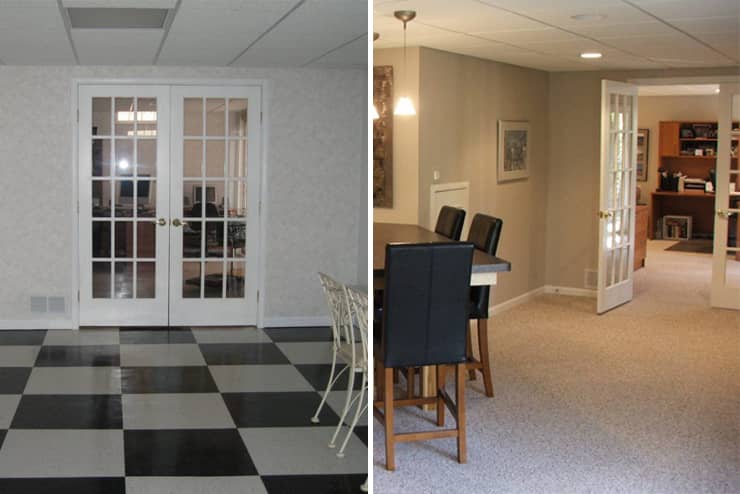 Before and after of Bloomfield Hills, MI