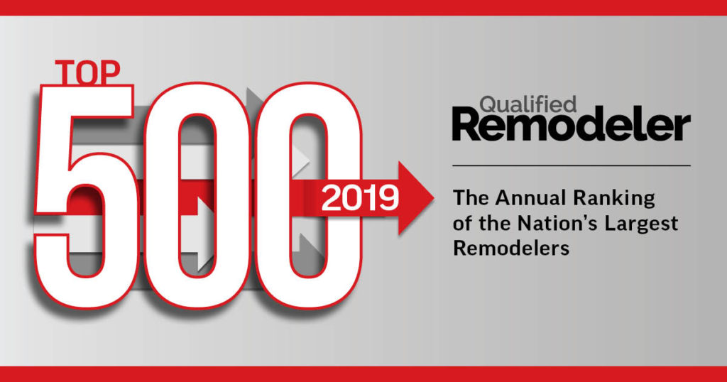 social graphic qualified remodeler top 500 Basements Plus