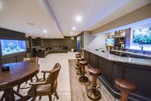 basement flow and floorplan with creative design