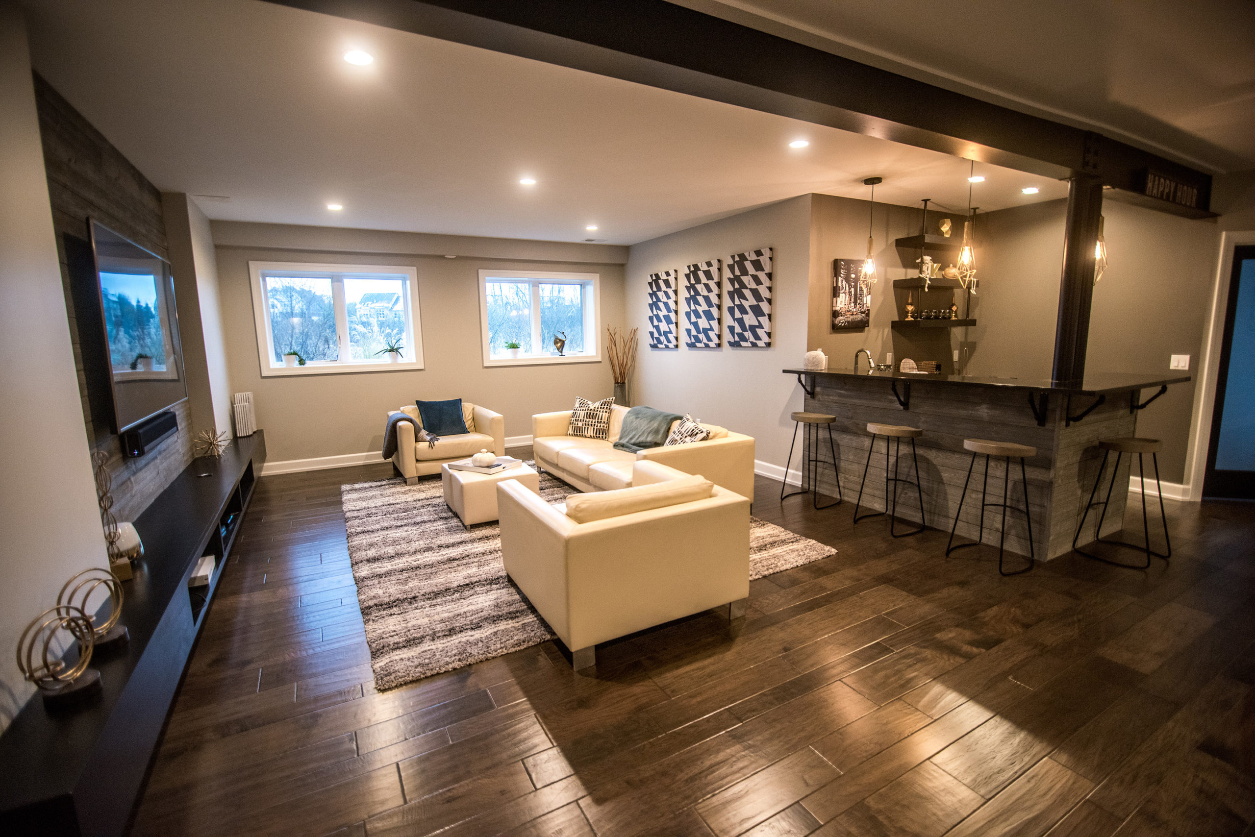 Dark Basement Decorating Ideas