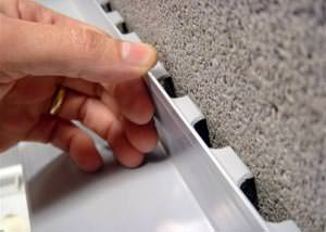 built-in wall flange