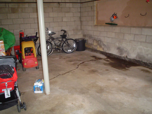Basement Floor and Wall Crack Repair
