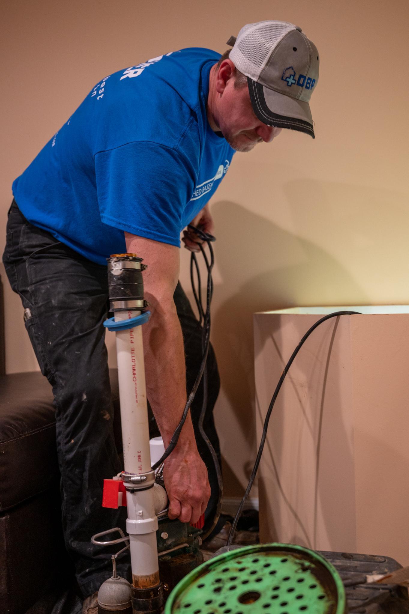 Sump Pump Cleaning/Maintenance Basements Plus