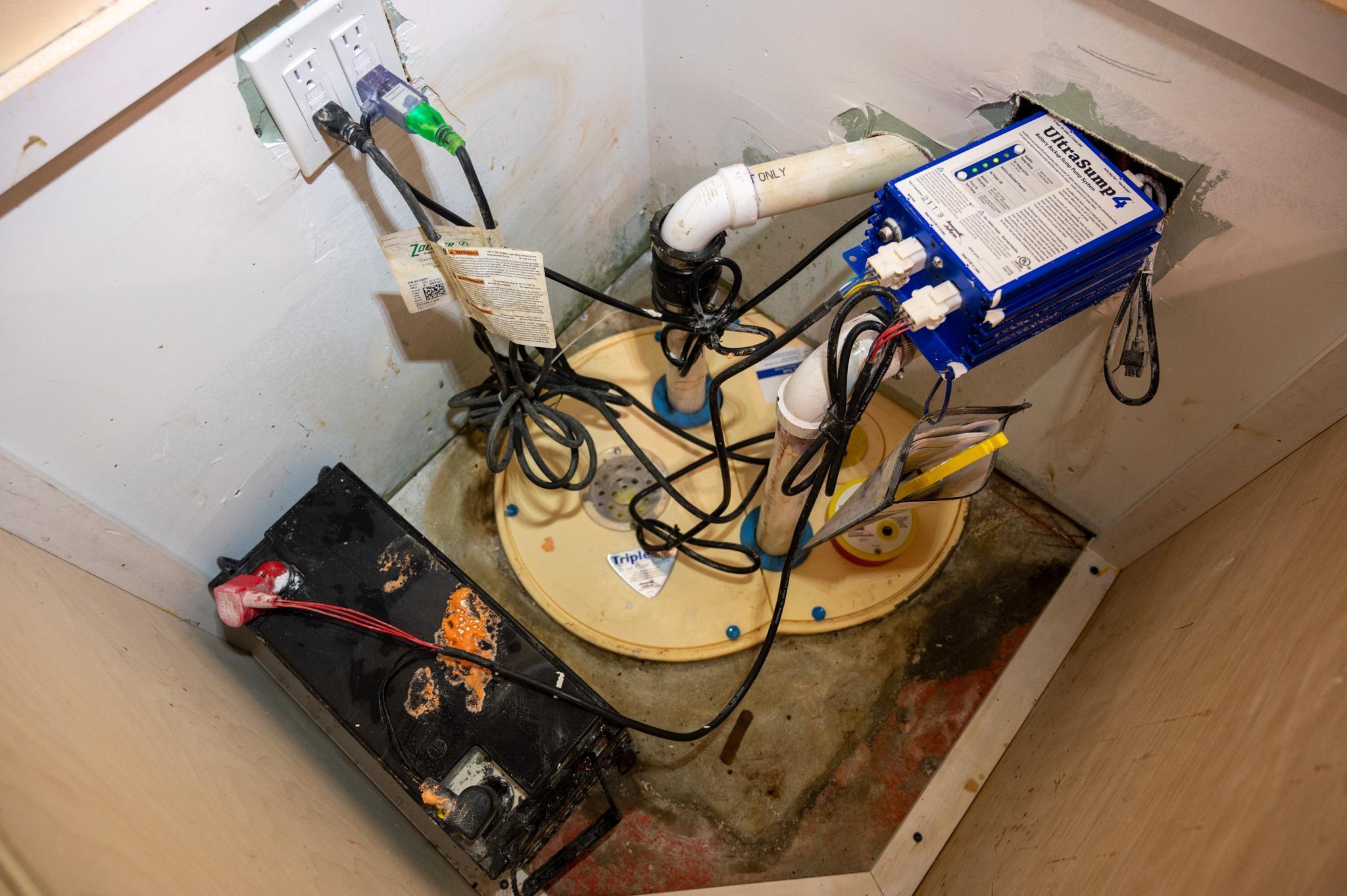 Sump Pump Cleaning/Maintenance Basements Plus