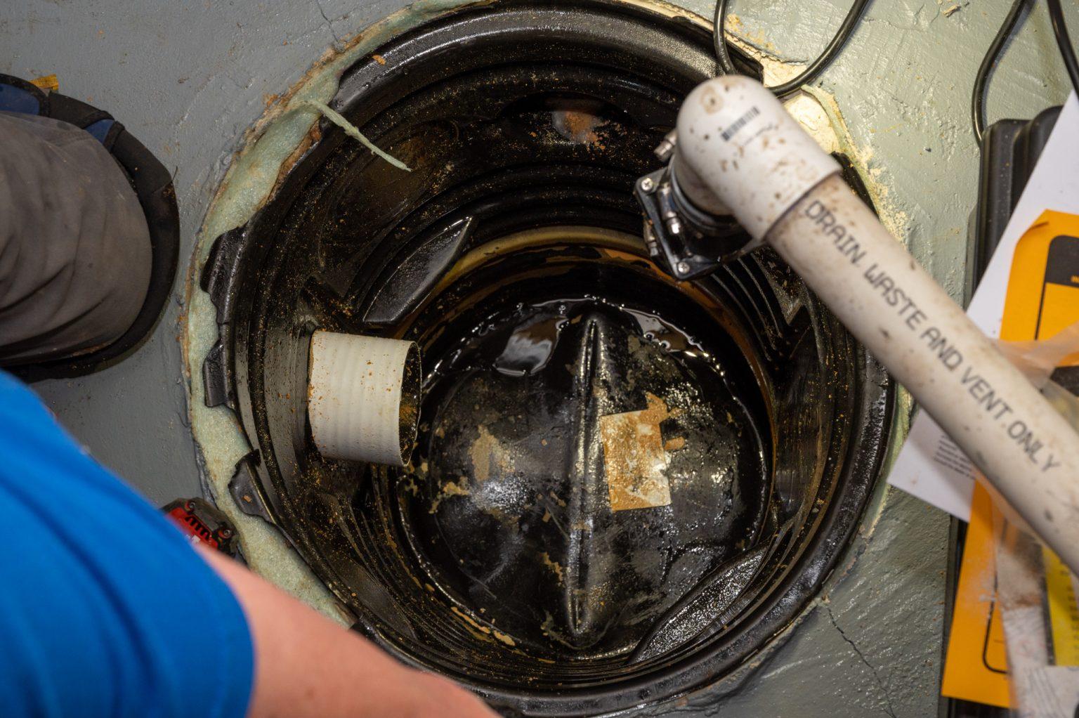 Sump Pump Cleaning/Maintenance Gallery Basements Plus