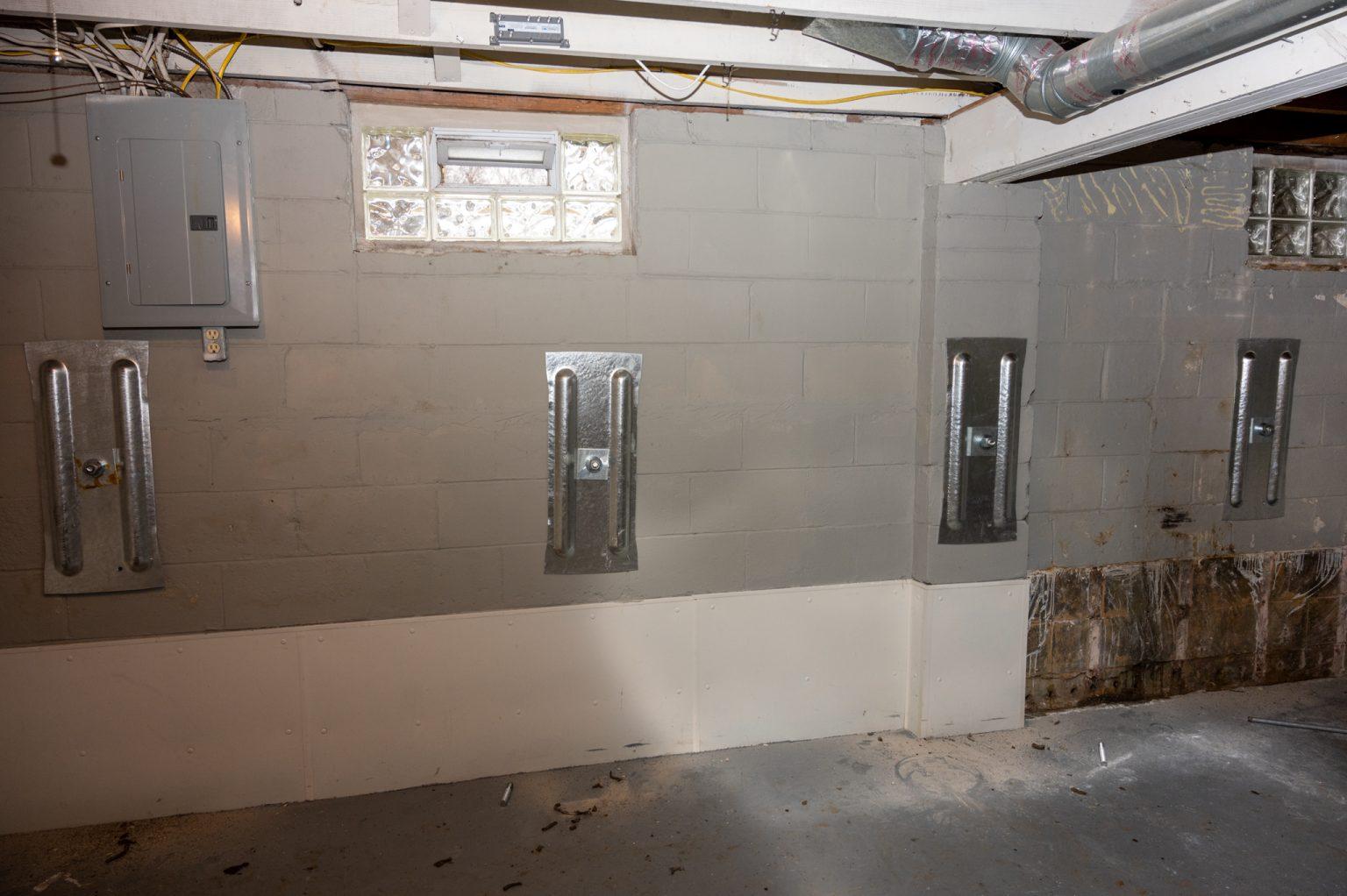 Foundation Wall Anchor Basements Plus