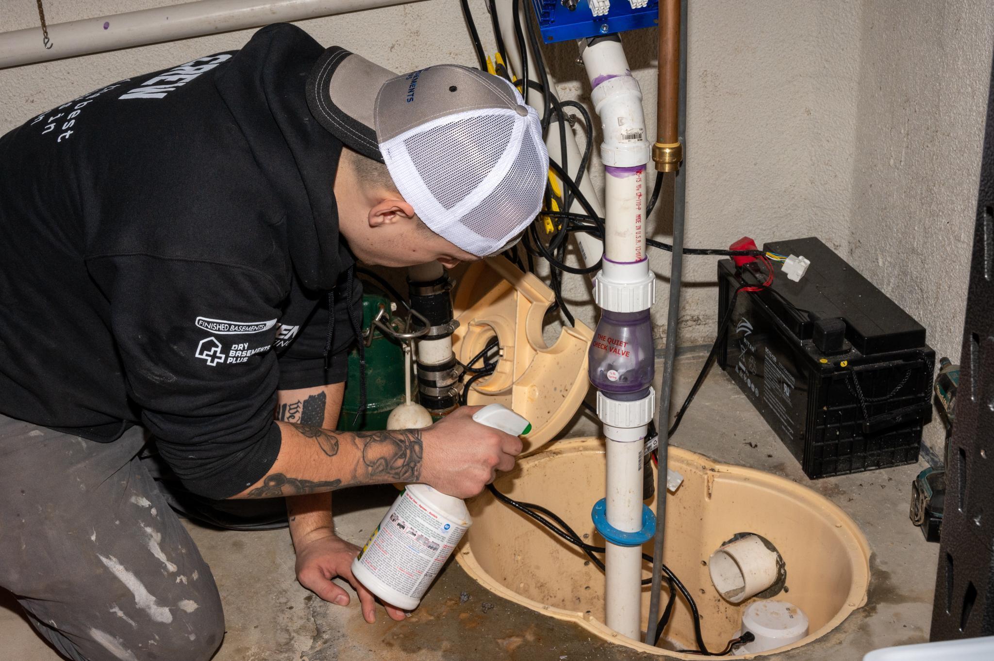 Sump Pump Service Call Basements Plus
