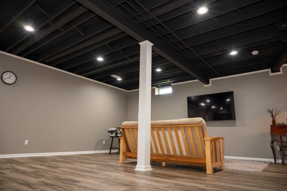 Expert Basement Ceiling Installation in Michigan Finished Basements Plus