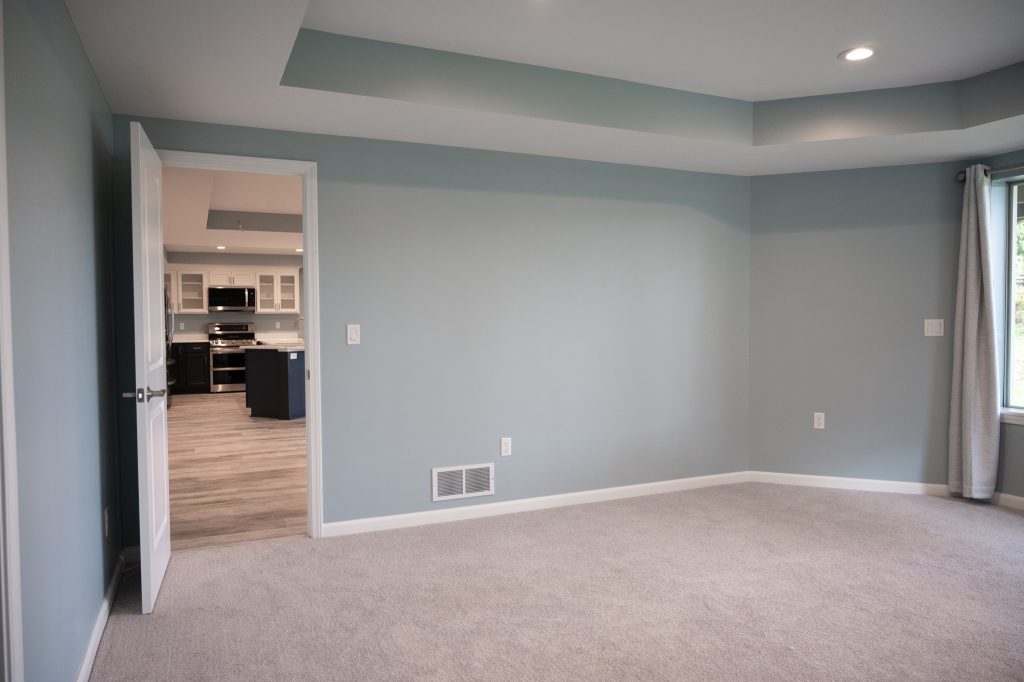 Finished basement office White Lake, Michigan