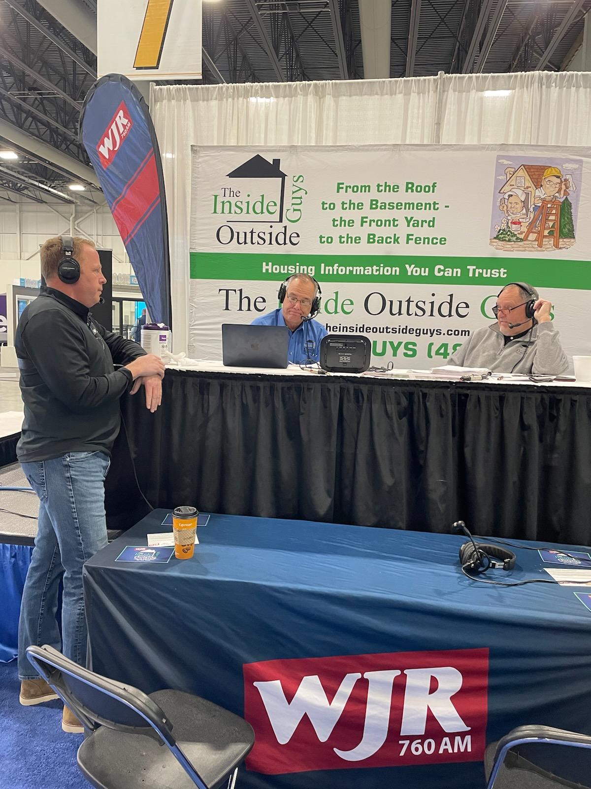 Steve joins the inside outside guys at the novi home show basements plus