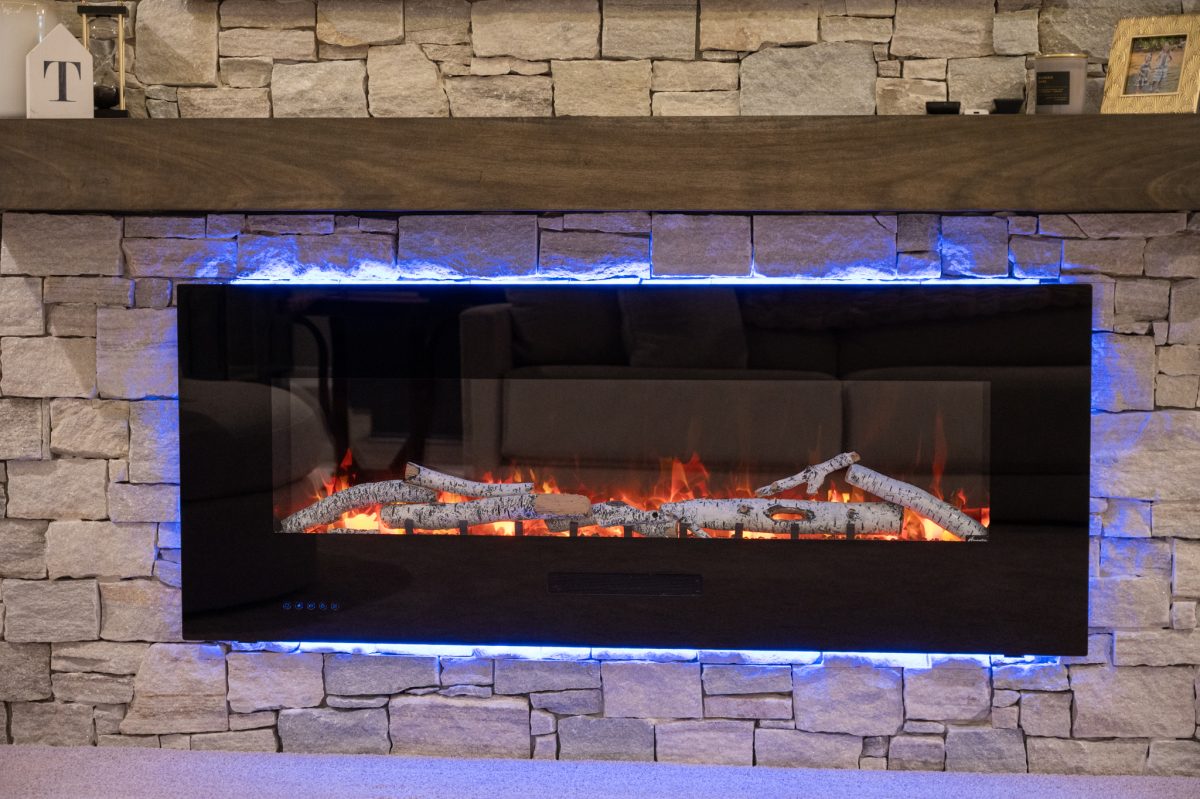 Finished Basement with Bar, Bathroom and Gym in Commerce Twp., MI