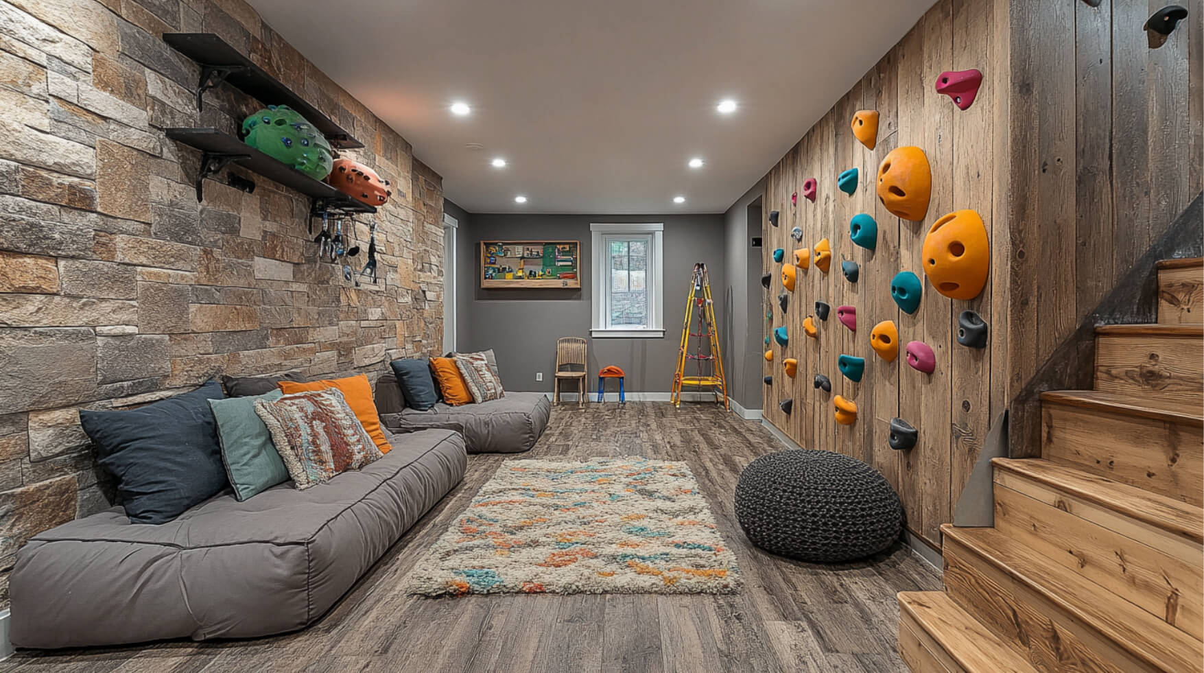 8 Basement Playroom Ideas Designing a Kid Friendly Basement Playroom Basements Plus
